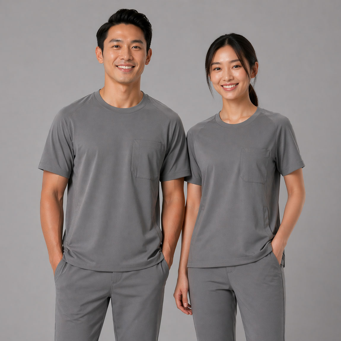 Hito Scrubs in Grey