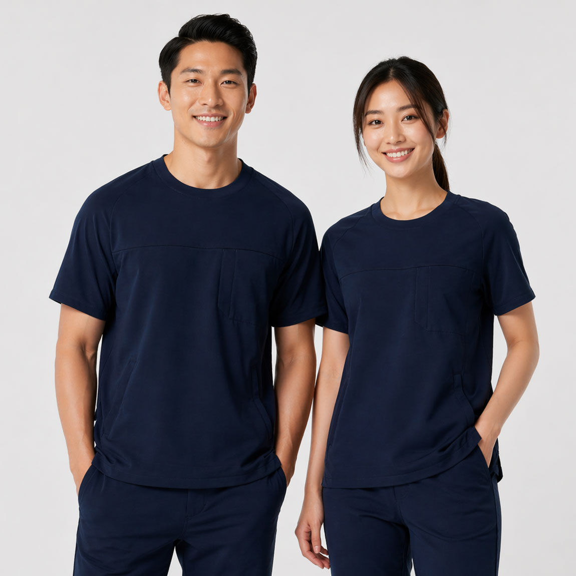Hito Scrubs in Navy Blue