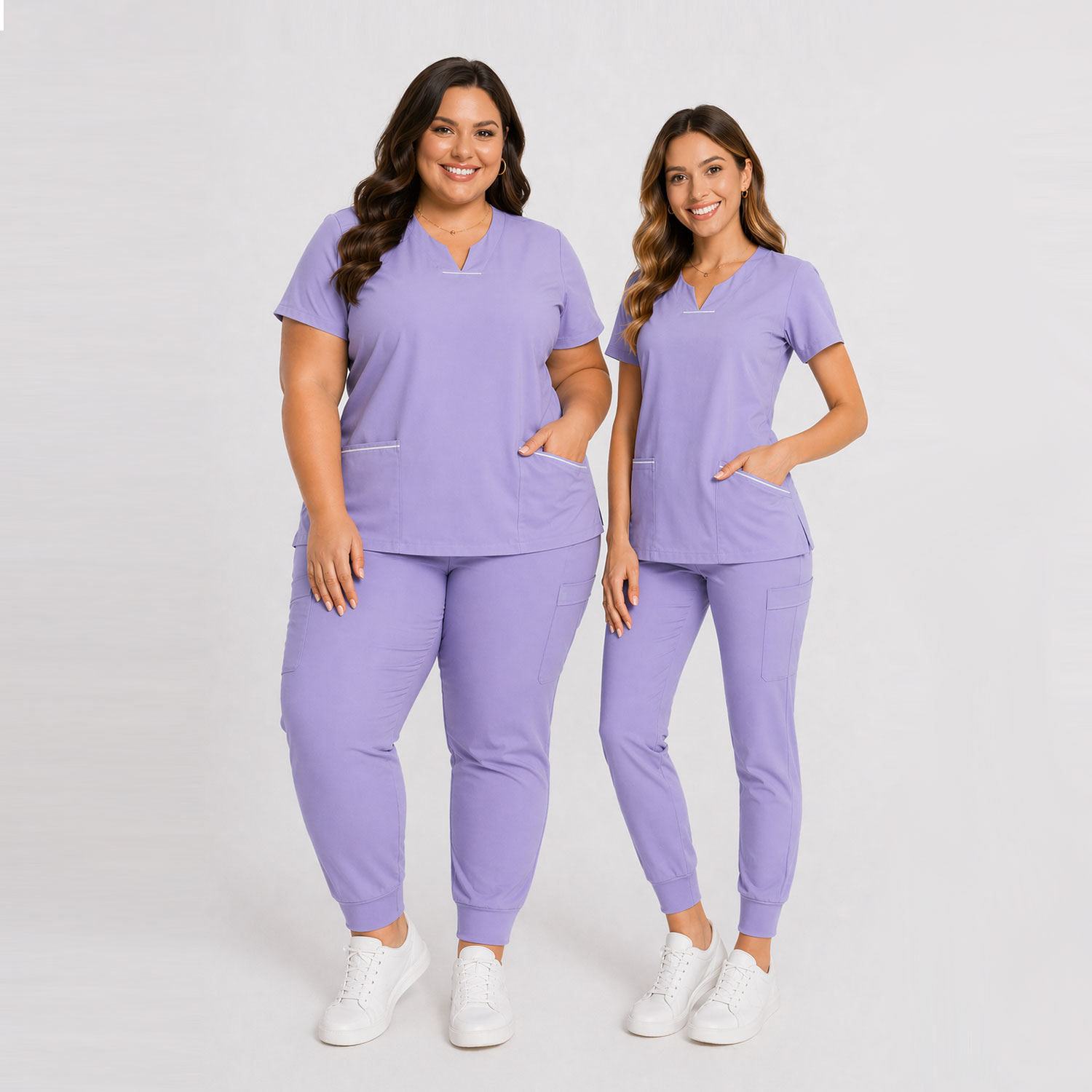 Hito Scrubs in Purple