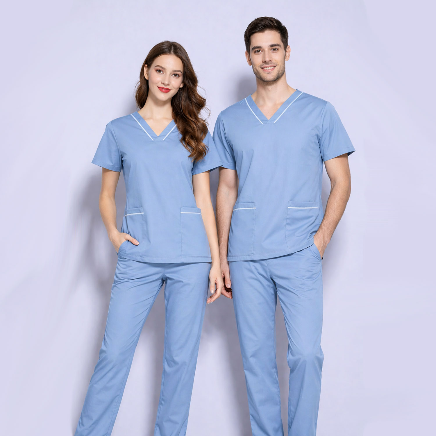 Hito Scrubs in Light Blue